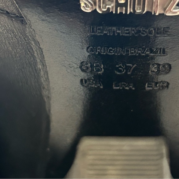 Schutz Arleana Black Foldover  Boot Size 8 - Picture 12 of 14